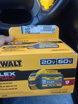 Dewalt flexvolt battery 9ah