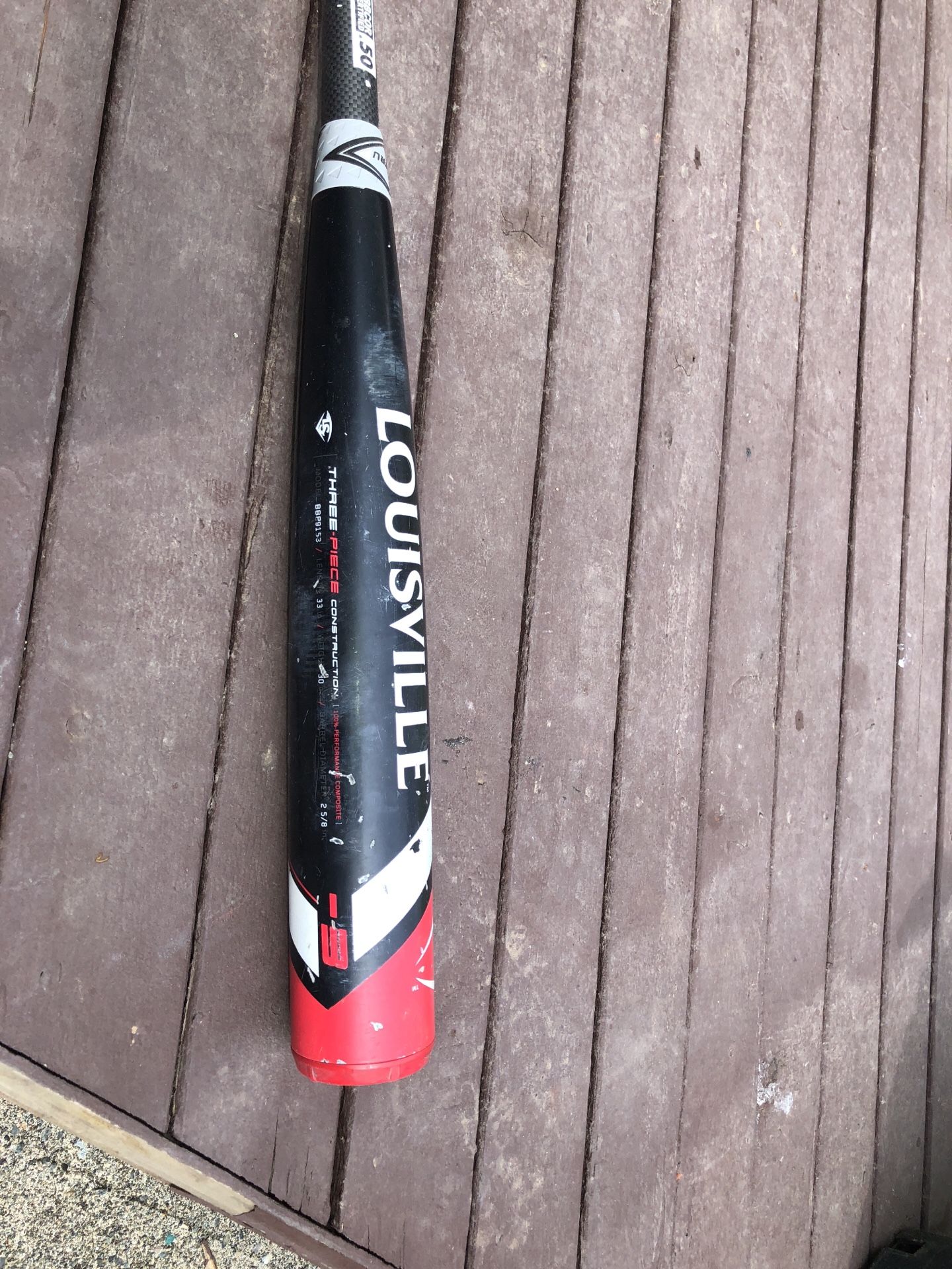 Prime 915 Louisville Slugger Bbcor Baseball bat