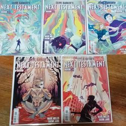 Clive Barker Next Testament Comi Book Series BOOM  1 Thru 5 Lot