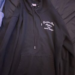 dior hoodie size small