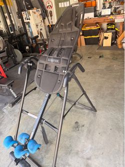 Teeter inversion table