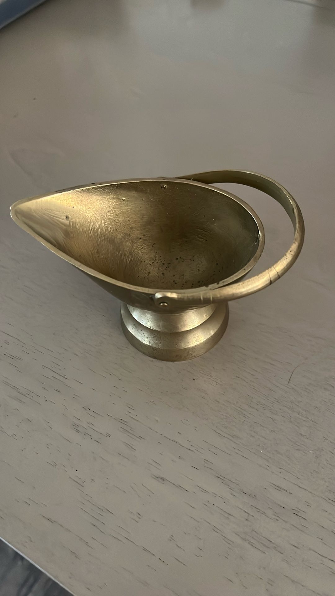 Antique Chinese Brass Ceremonial Water Pouring Vessel