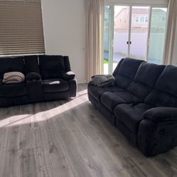 Couch & Love Seat  ( Like New) 