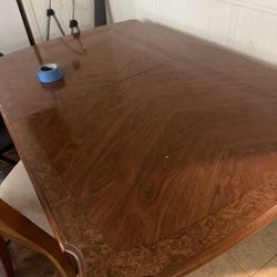 Dinning Room Table and Cabinet 