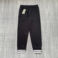 GUCCI LOGO EMBROIDERED JOGGER PANTS !!!