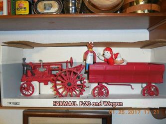 farmall f20 and wagon $100 NIB - $100 (EVERSON WA 98247)