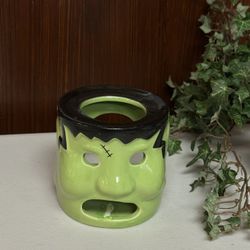 Frankenstein face shape Tea light Candle holder