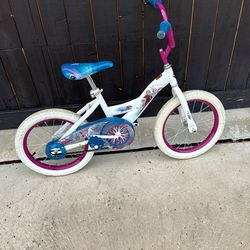 Huffy Disney Girls' Bikes, 16 Inch Size, Ages 3+ Years Old, Disney  Frozen Bicycles,