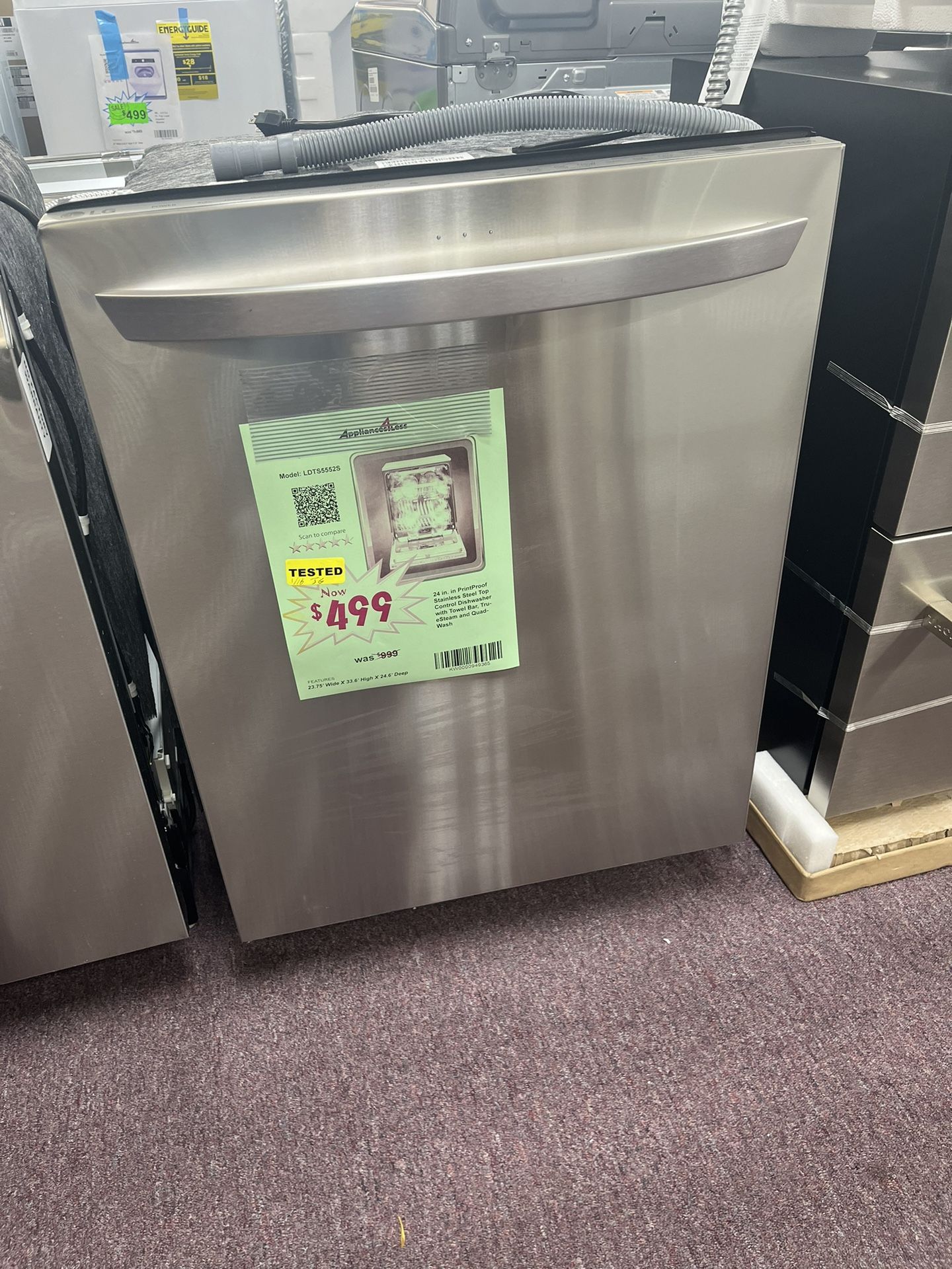 Dishwasher Lg New Open Box And 1 Year Warranty