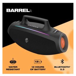 Skullcandy Barrel Wireless Bluetooth Party Speaker XT - Black (12 lb)