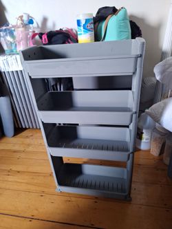 4-Tier Rolling Cart