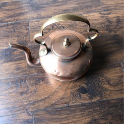 Antique Brass Kettle