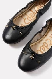 Sam Edelman Size 3 Felicia Ballet Style Black Slip Ons