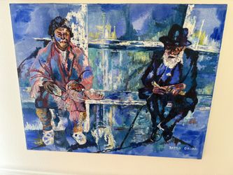 Beautiful Oil Painting In Canvas