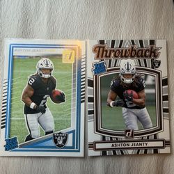 Ashton Jeanty Rookie Card Lot