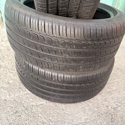 3 used tires 235/40/19 MICHELIN PRIMACY mxm4