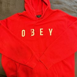 Large Obey Hoodie 