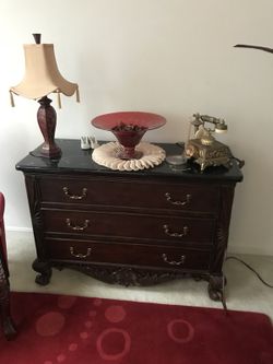 Brown dresser