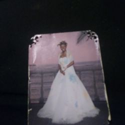 Madeline Garland prom gown