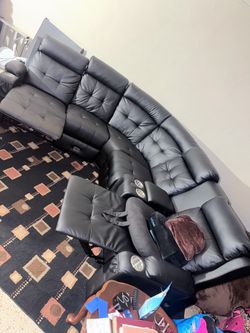 Sectional and recliner couch