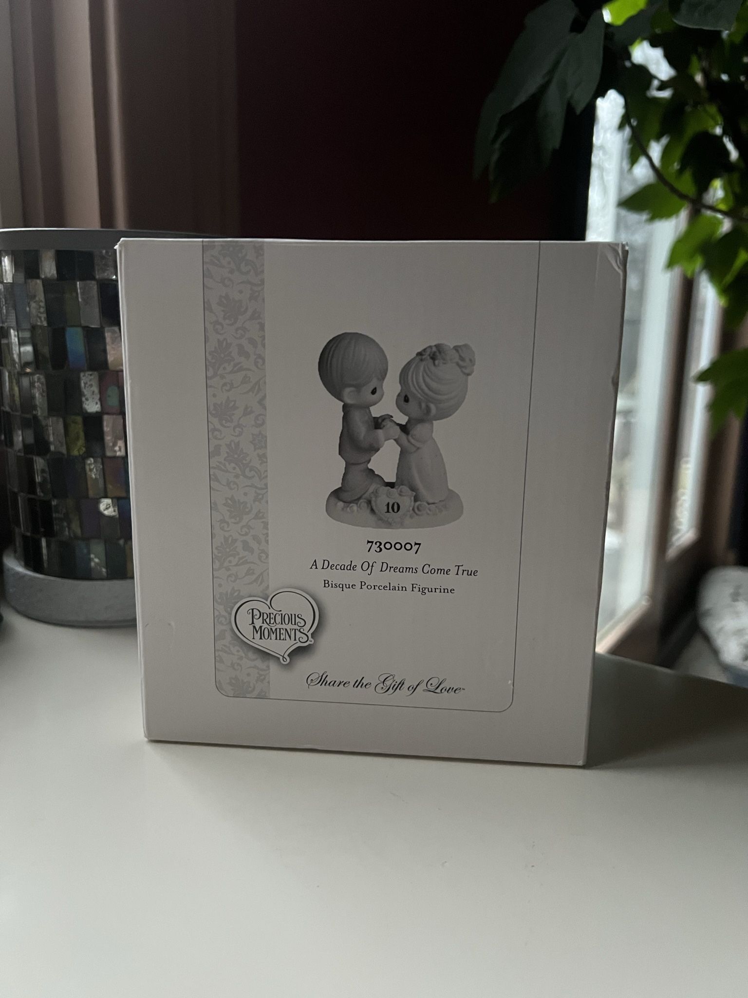 Precious Moments A Decade Of Dreams Come True 10th Anniversary Figurine New