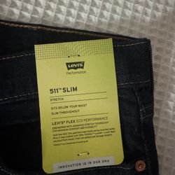 Brand New Levi’s 511 Slim Fit Jeans – Men’s 38x32 (With Tags)