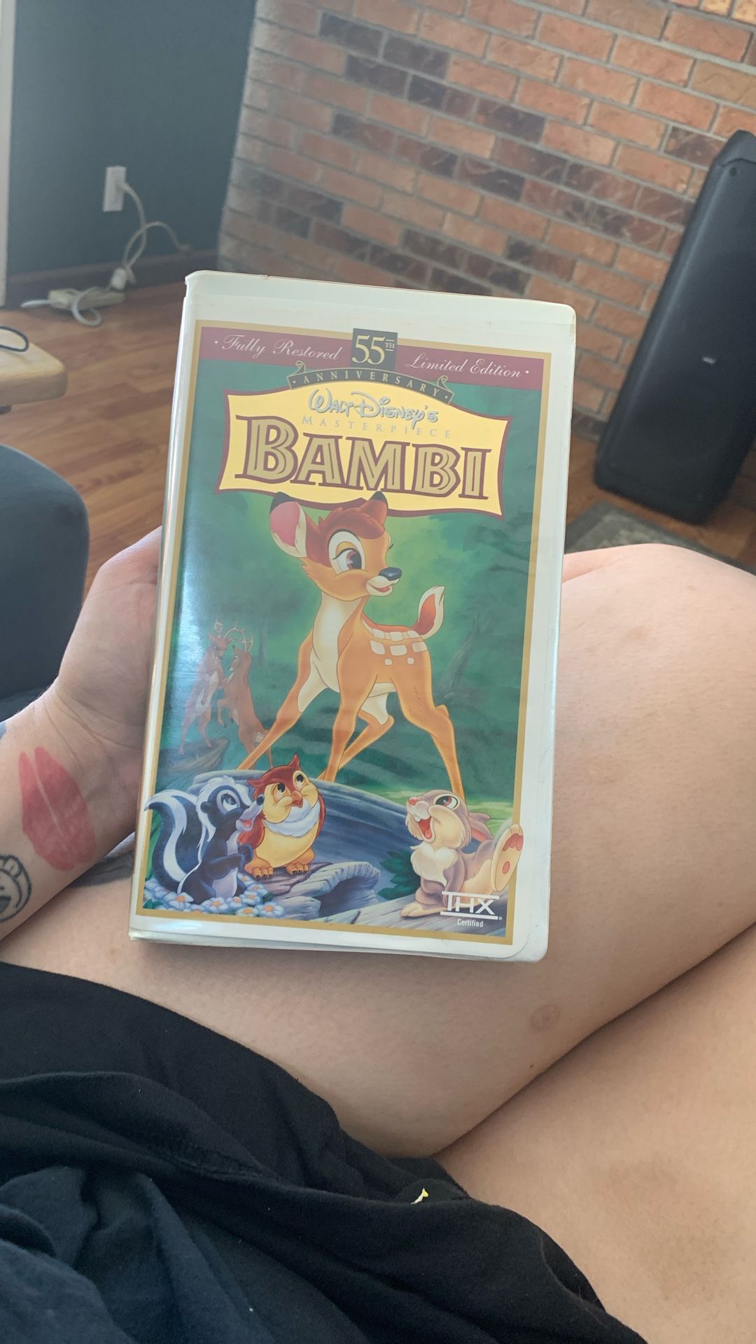 Bambi 55th Anniversary VHS Tape