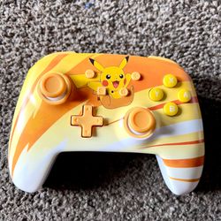 Nintendo switch wireless controller Pikachu edition