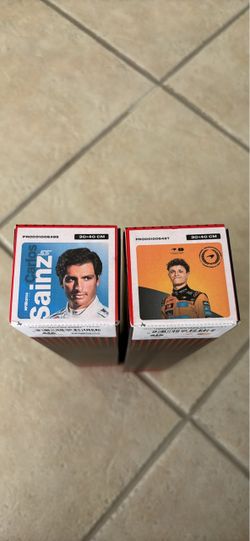 F1 Carlos Sainz & Lando Norris Poster Set