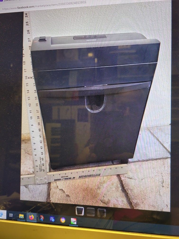 Aurora AS1200X Heavy Duty Crosscut Paper Shredder