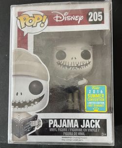 BB Funko Pajama Jack #205 The Nightmare Before Christmas 2016 SDCC