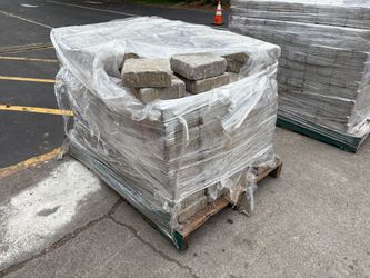 2.5 in. x 7 in. x 7 in. Greystone Concrete Garden Wall Brick (Set of 144)