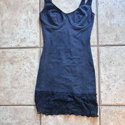 fredrick’s of hollywood black bustier dress