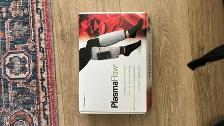 Plasma flow for lower limb compression