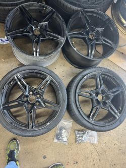 C8 Corvette Factory Wheels 