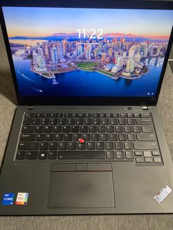 Lenovo ThinkPad T14s Laptop w/charger Win11-16gb ram-256 ssd USB-c charger