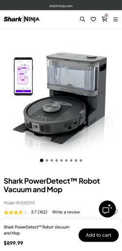 Shark PowerDetect™ Robot Vacuum and Mop