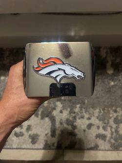 Broncos hitch cover