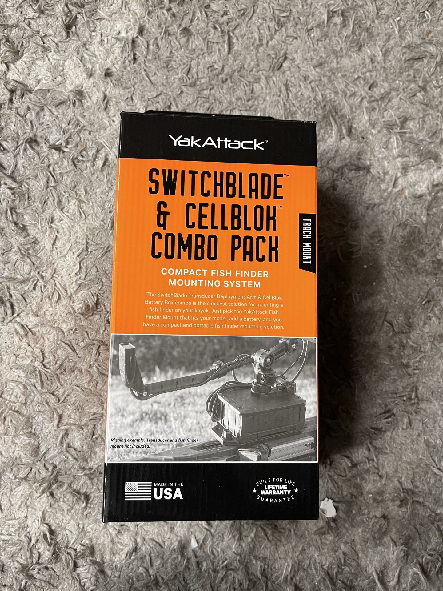 Yak Attack Cellblok & Switchblade Combo Battleship Gray