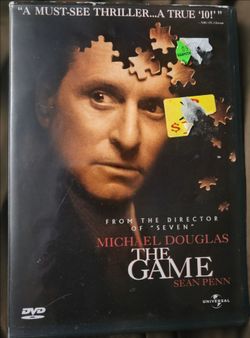 DVD The Game with Michael Douglas