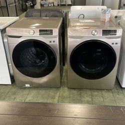 Samsung Washer And Dryer Set Front Load Y2