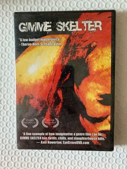 GIMME SKELTER Trent Haaga, Gunnar Hansen, Elske McCain, Kurly T [DVD New Sealed]
