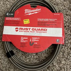 Milwaukee 5/16 In X 25 Ft Inner Core Bulb Head Cable With Rustguard