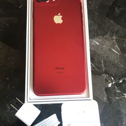 iPhone 7 Plus like new! 128Gb(Product)Red (Unlocked) All Carriers TMobile MetroPcs AT&T 🇲🇽chip Telcel!