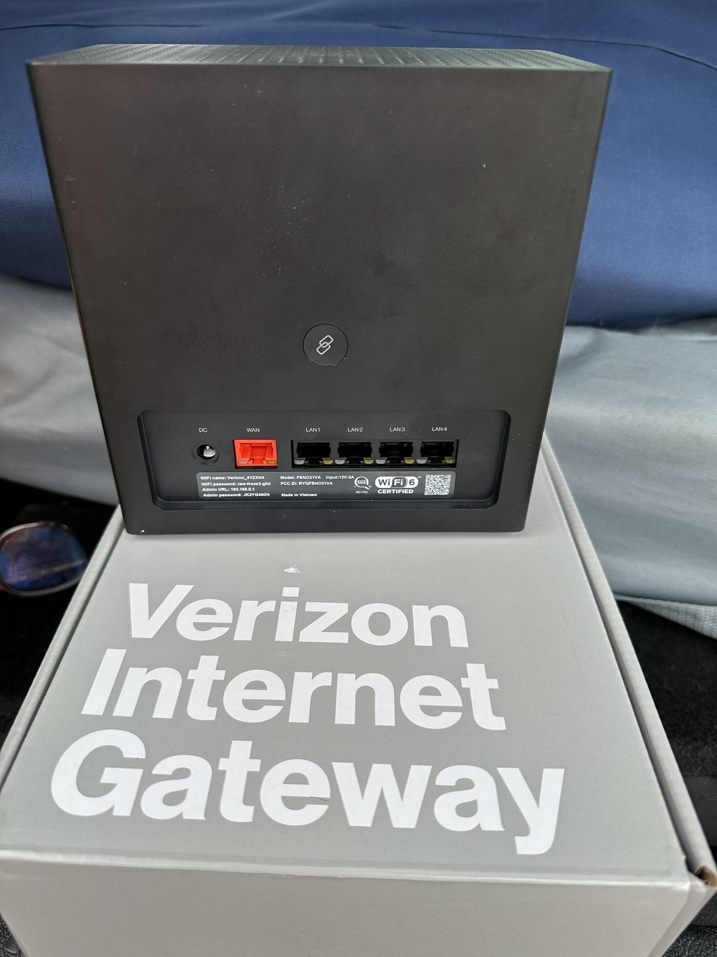 Verizon wireless Internet router -Gateway