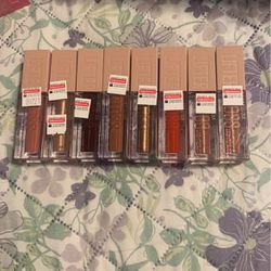 MAYBELLINE LIP GLOSS ONE FOR 6$ OR ALL FOR 45$