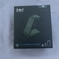 3 In One Charger for iPhone, Apple Watch, and Air Pods(SEALED)