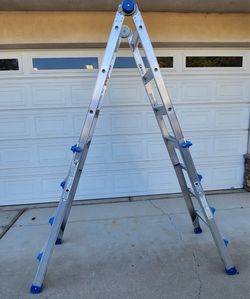Cosco Multi-Position Aluminum Ladder 18 ft reach 300 pound max