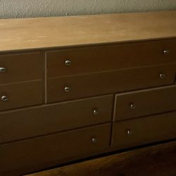 Wood dresser 