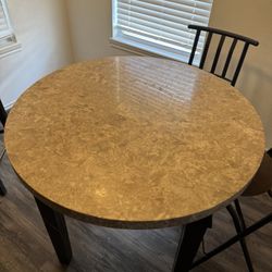 Marble table